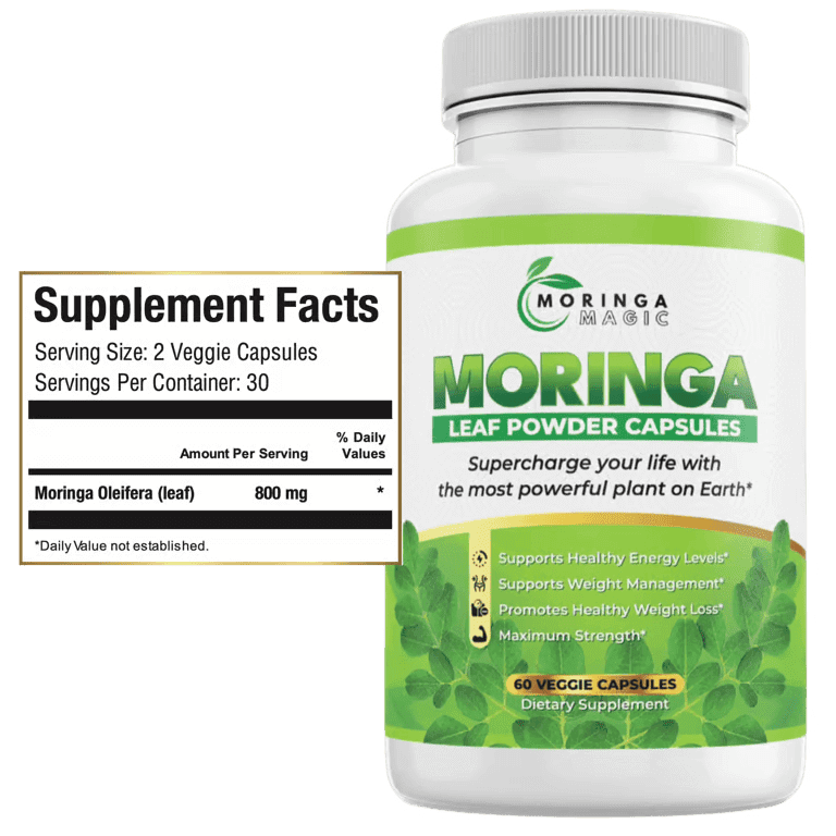 Ingredients moringa magic