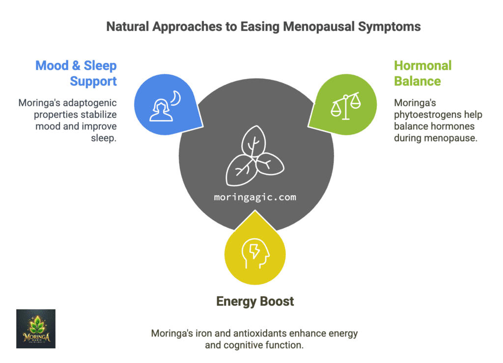 Moringa Powder Benefits for Women - Menopause & Hormonal Changes – Easing Symptoms Naturally 