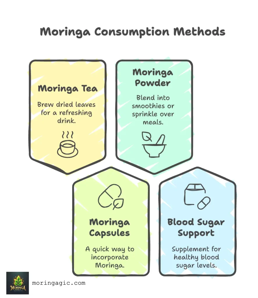 Moringa Consumption Methods