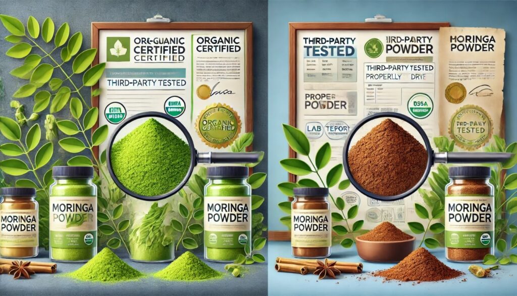Quality Matters: Choosing the Right Moringa
